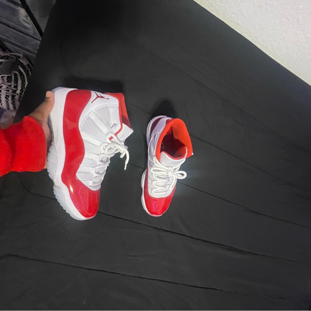 Jordan Cherry 11s Brand New From Goat Payed 400 Worn Once Asking 285